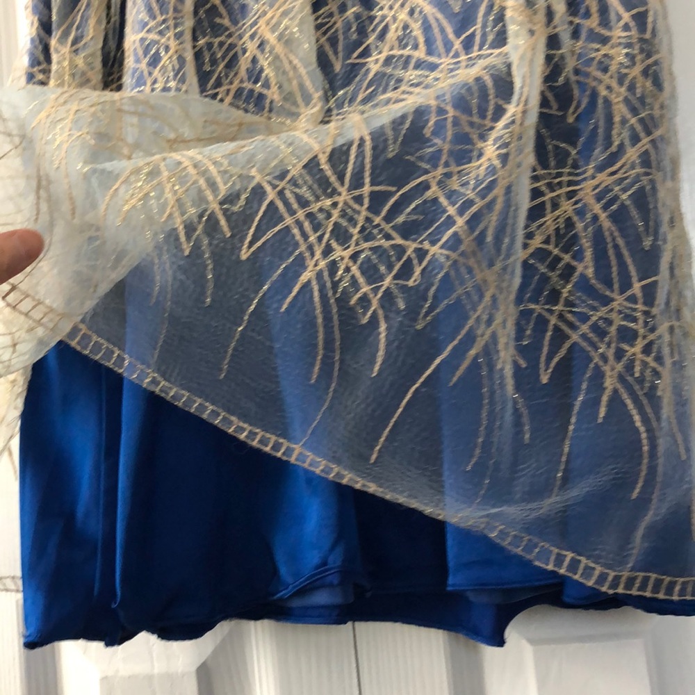 Minuet Blue A-Line Dress Size S - Picture 6 of 8